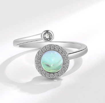 Anillo Rotatorio Elegante para Mujeres con Personalidad