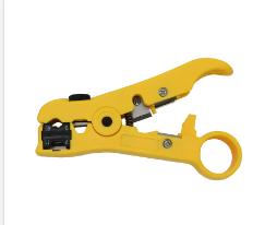 Coaxial Cable Stripper and Cutter Tool for TV and Network