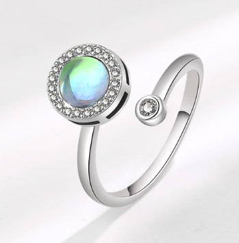 Anillo Rotatorio Elegante para Mujeres con Personalidad