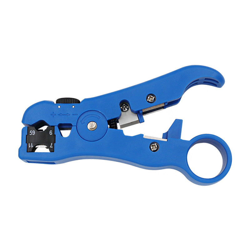 Coaxial Cable Stripper and Cutter Tool for TV and Network